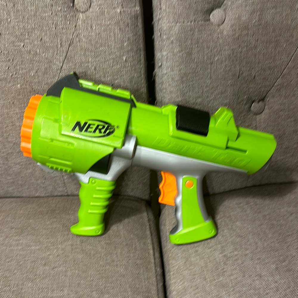 Nerf Green and Orange Action Figure Playset